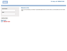 Tablet Screenshot of aolsw.support.com